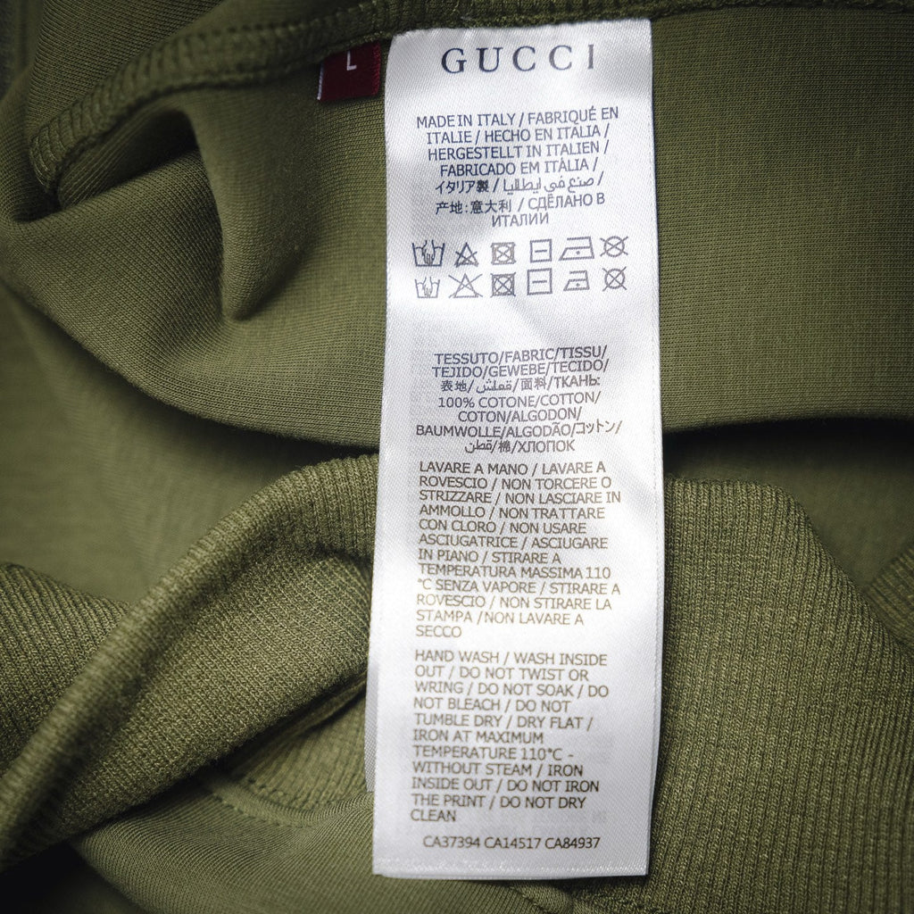 Guc 25ss embroidered hoodie