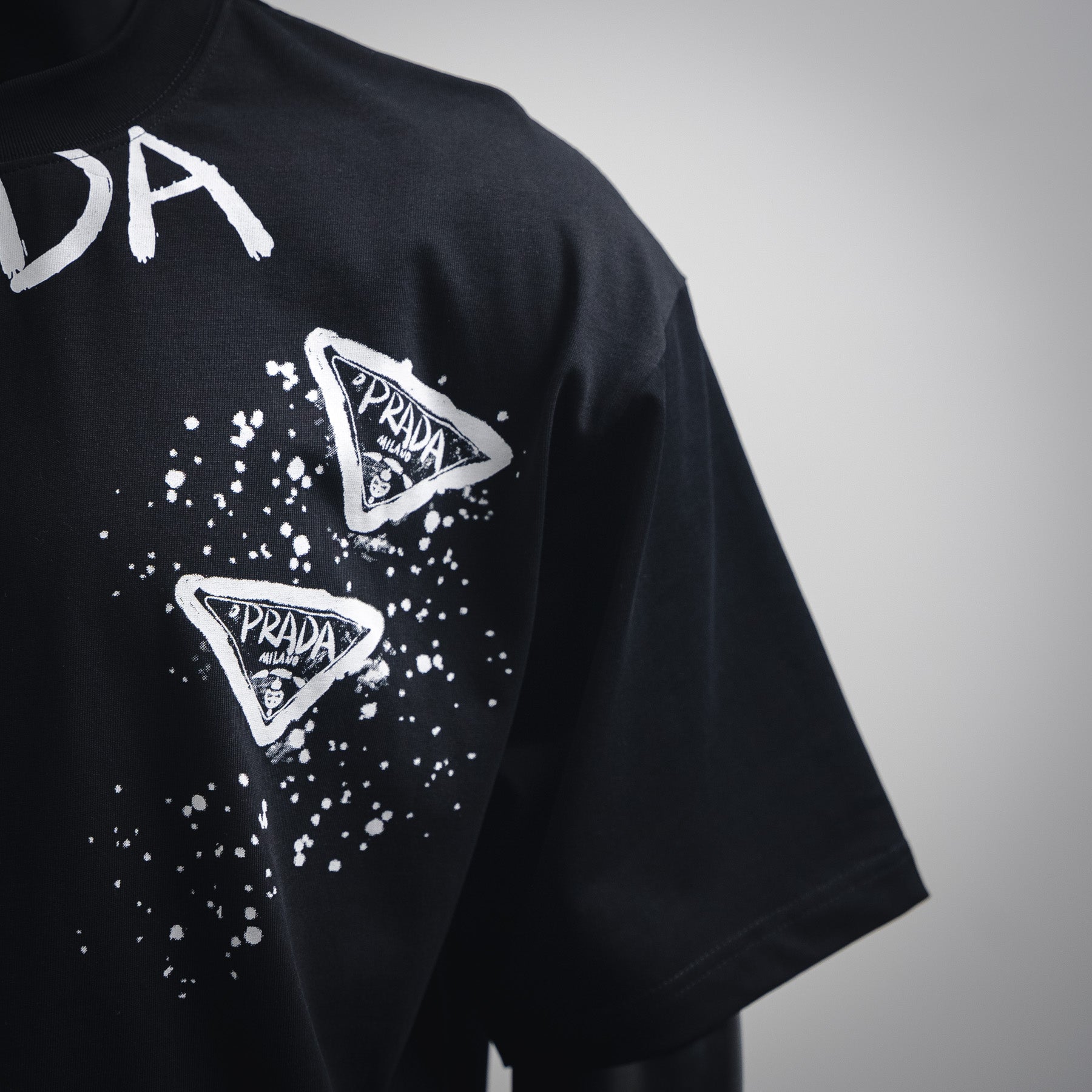 Pra 25ss print t-shirt