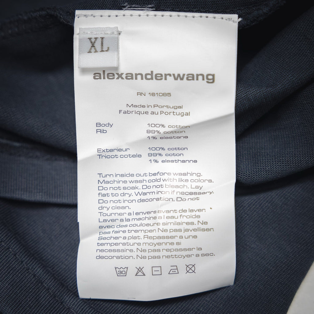 Wang 25ss print t-shirt