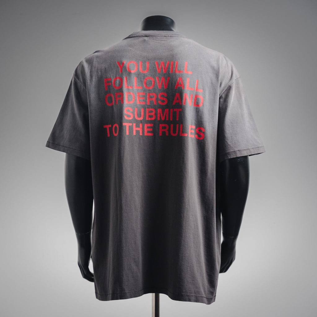 Saint mic 25ss print t-shirt