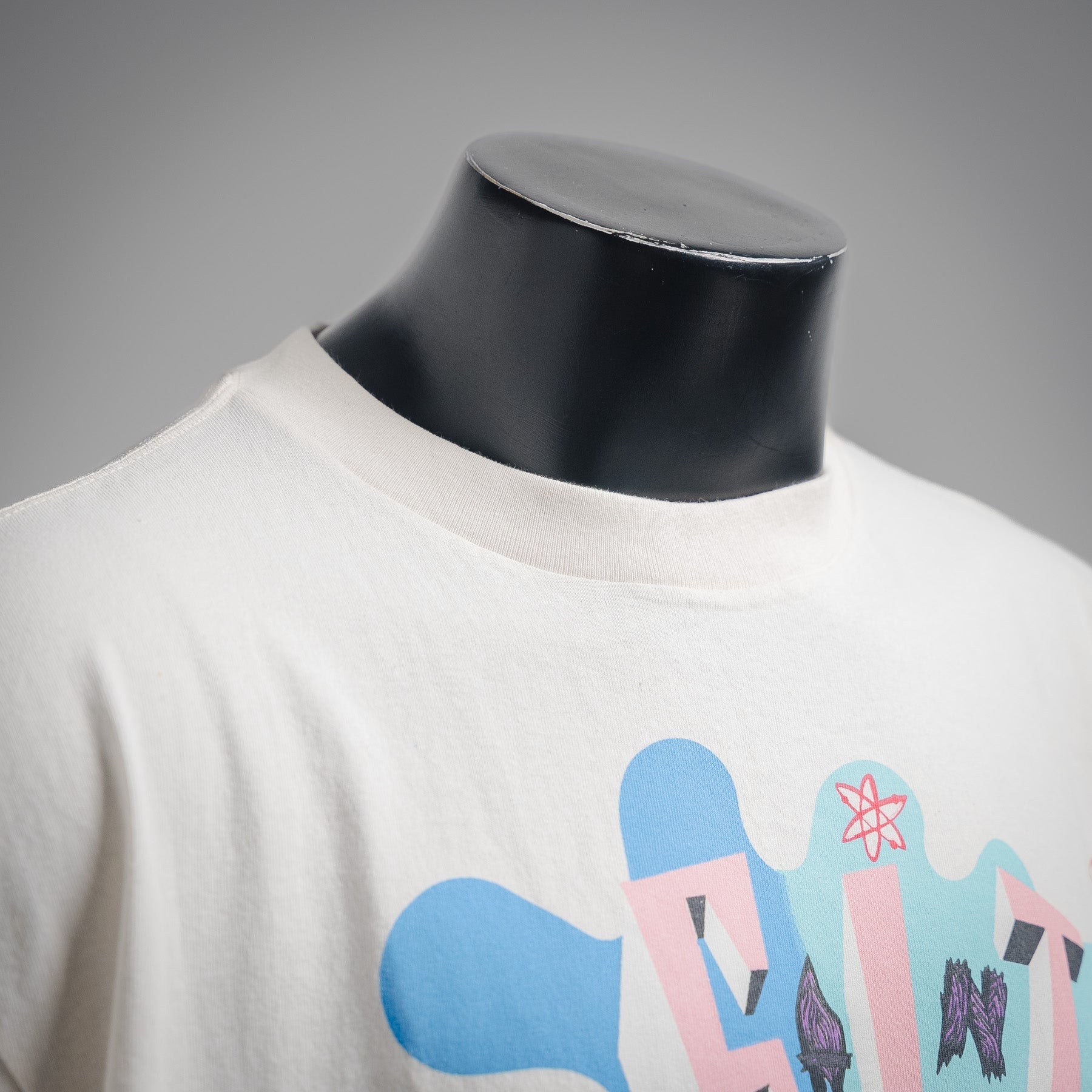 Saint mic 25ss print t-shirt