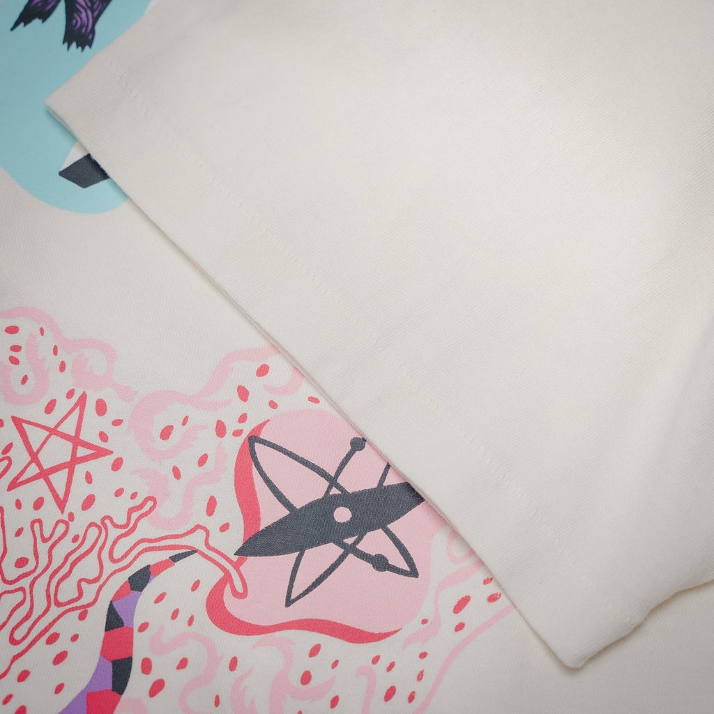 Saint mic 25ss print t-shirt