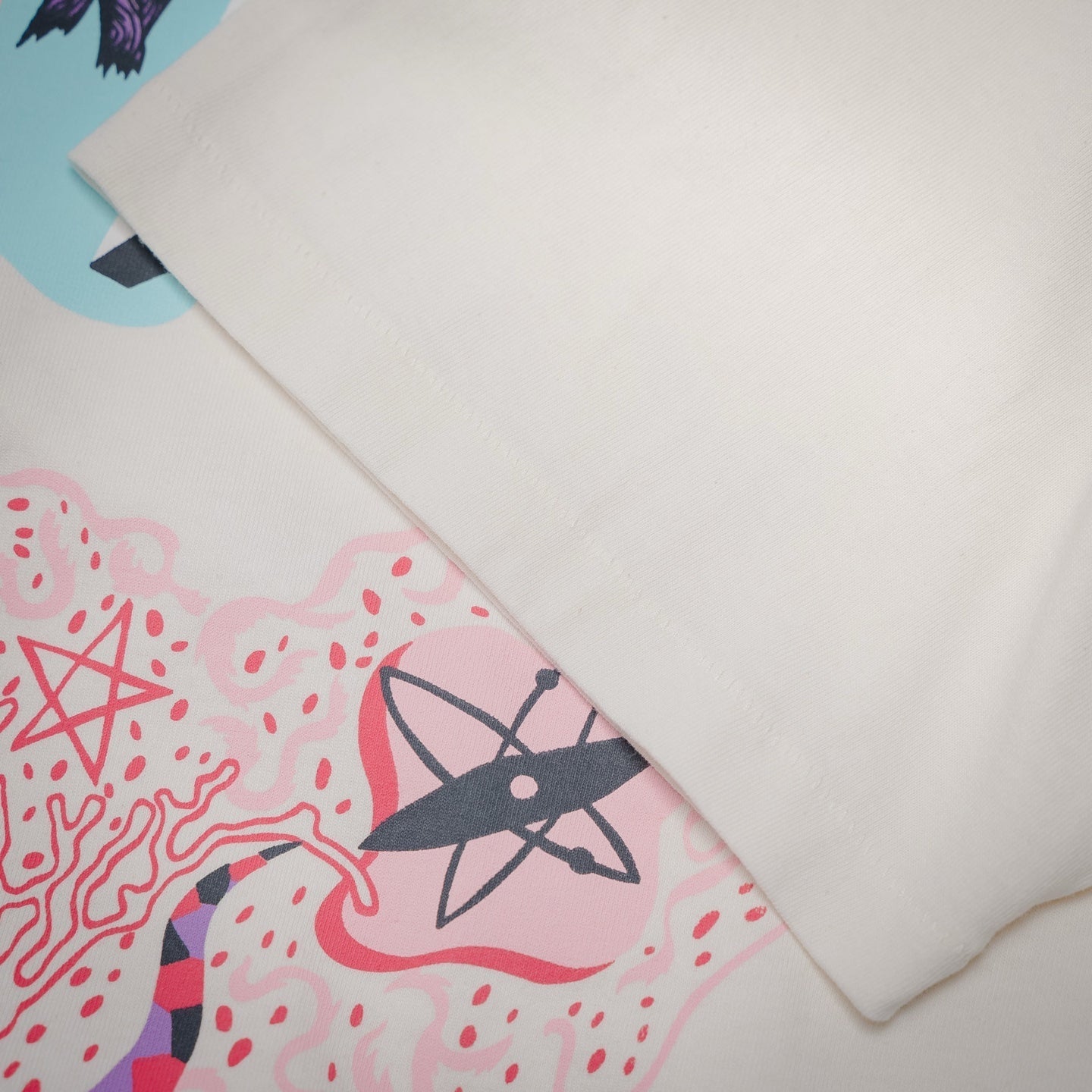 Saint mic 25ss print t-shirt