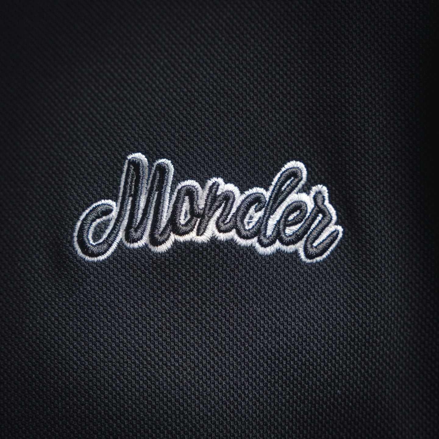 Monc 25ss embroidered polo