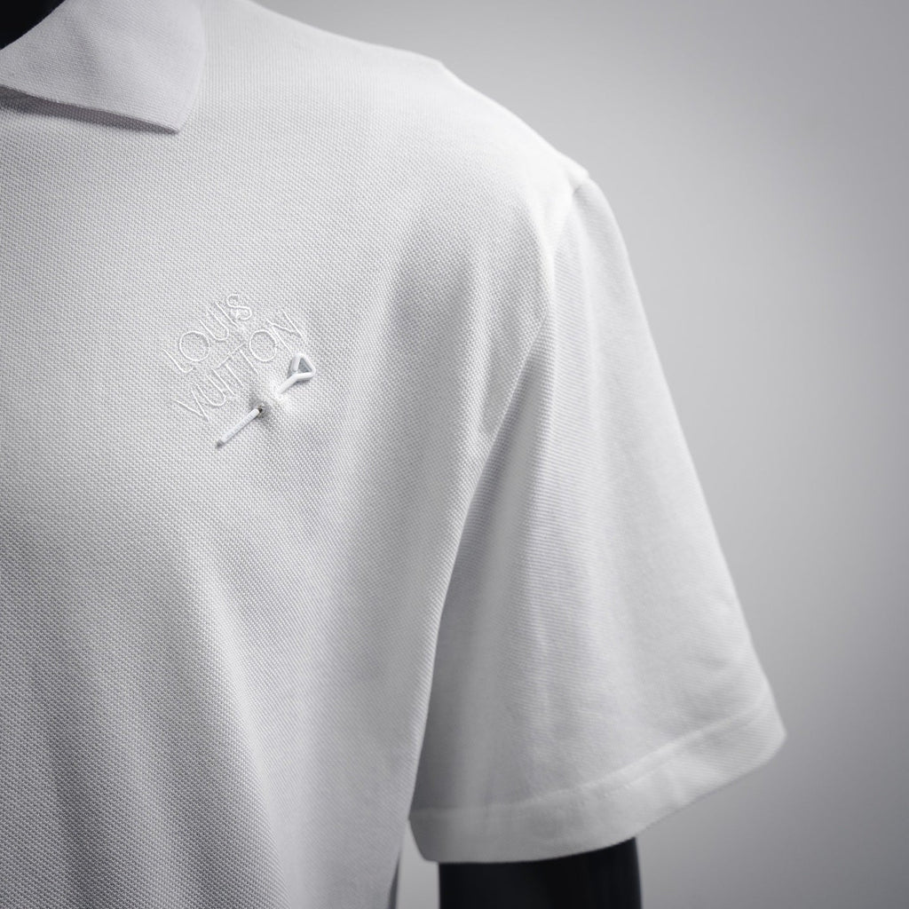 Louis 25ss embroidered polo