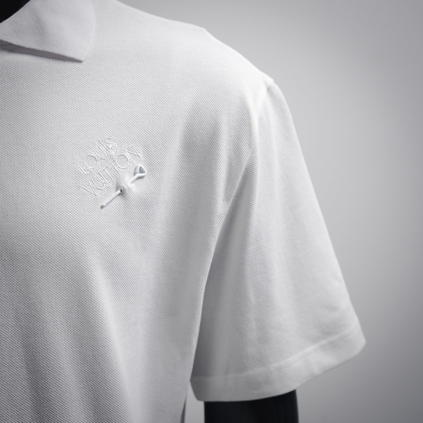 Louis 25ss embroidered polo