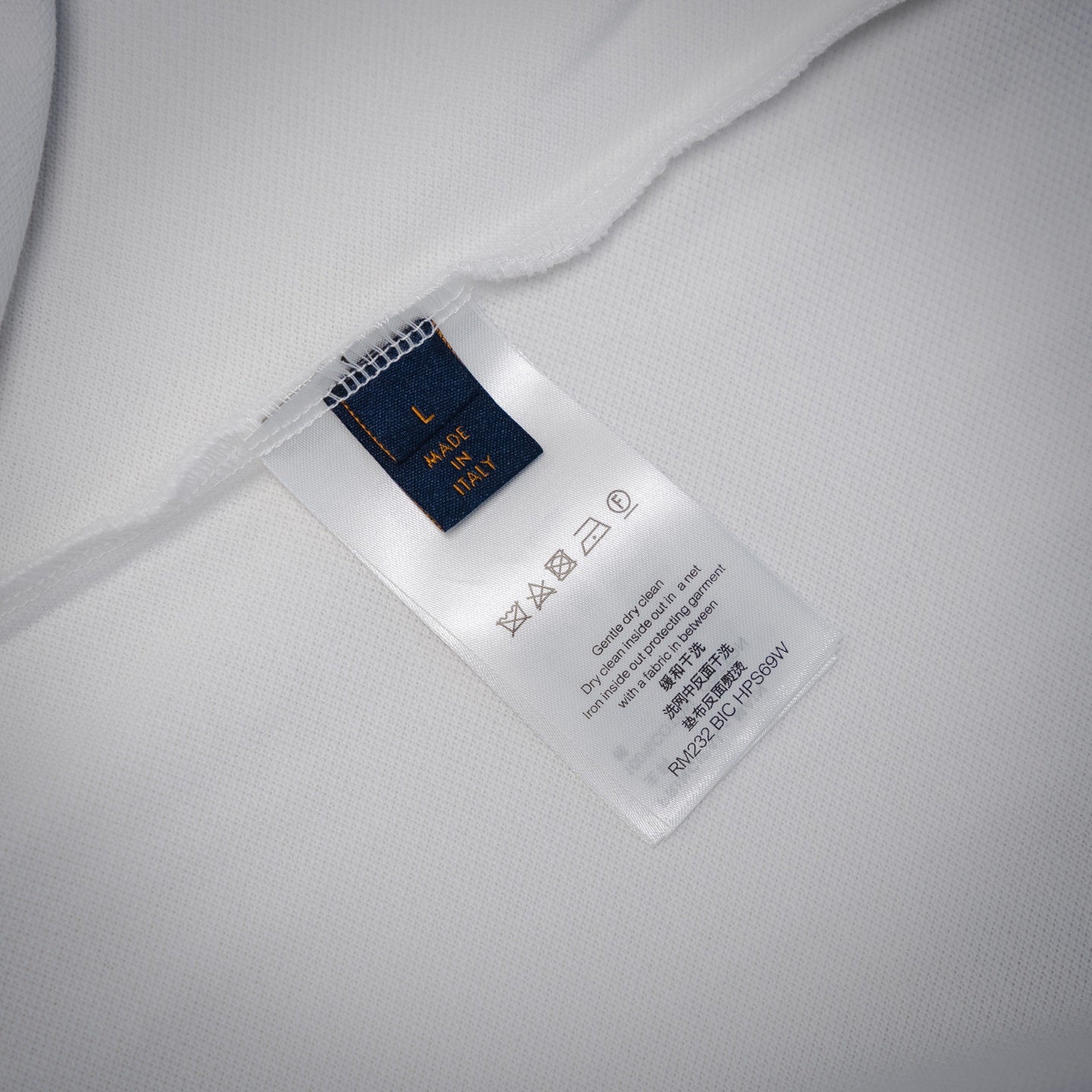 Louis 25ss embroidered polo