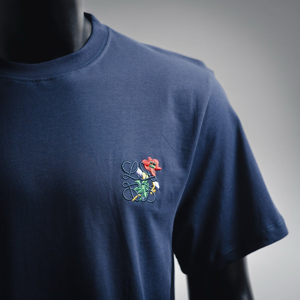 Loe 25ss embroidered t-shirt