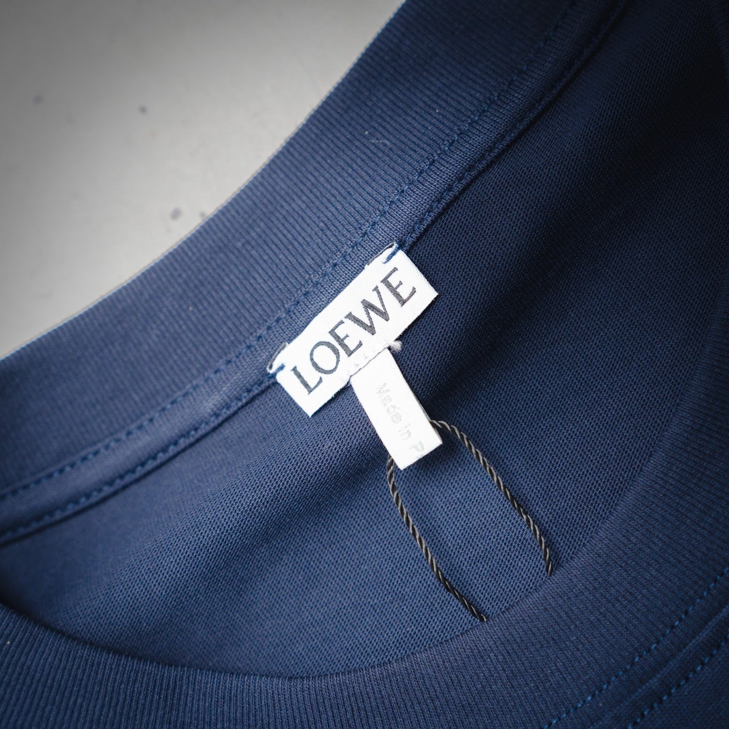 Loe 25ss embroidered t-shirt