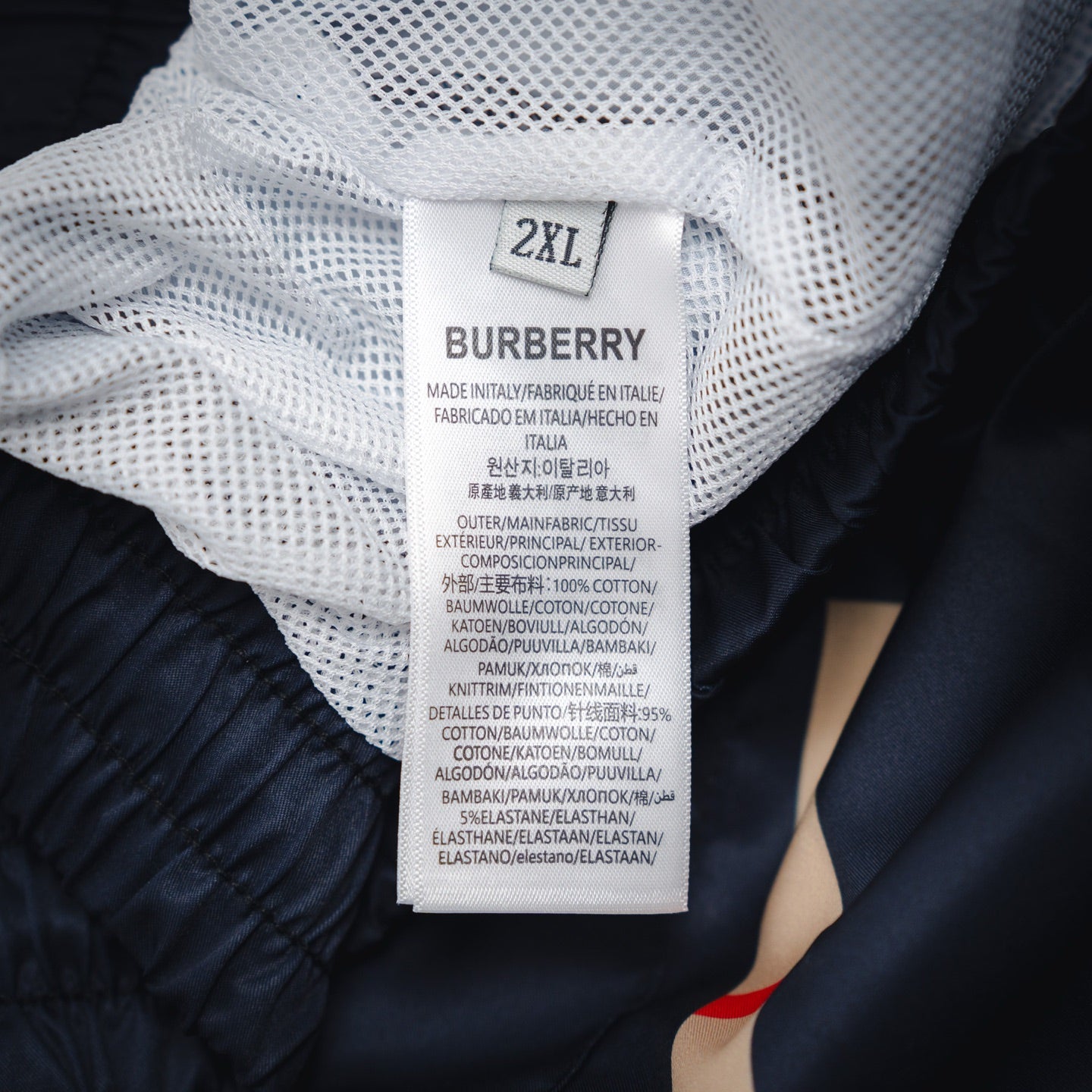 Burber 25ss print short