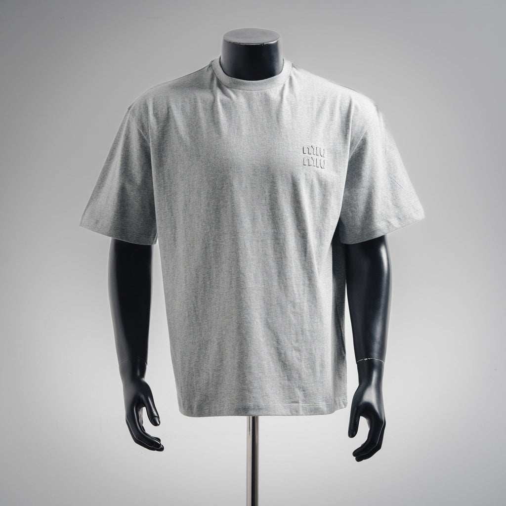 Miu 25ss embroidered t-shirt