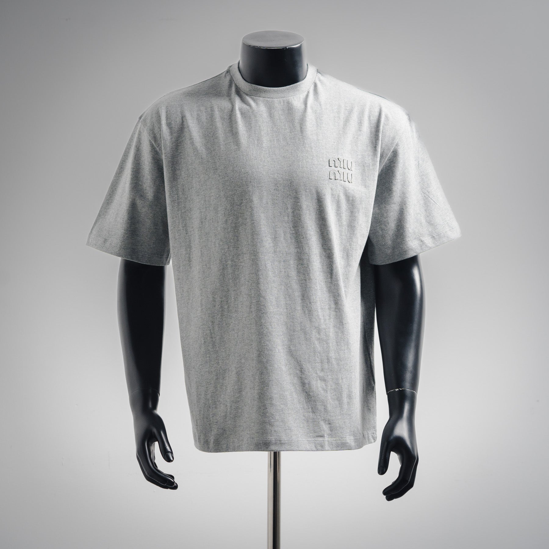 Miu 25ss embroidered t-shirt