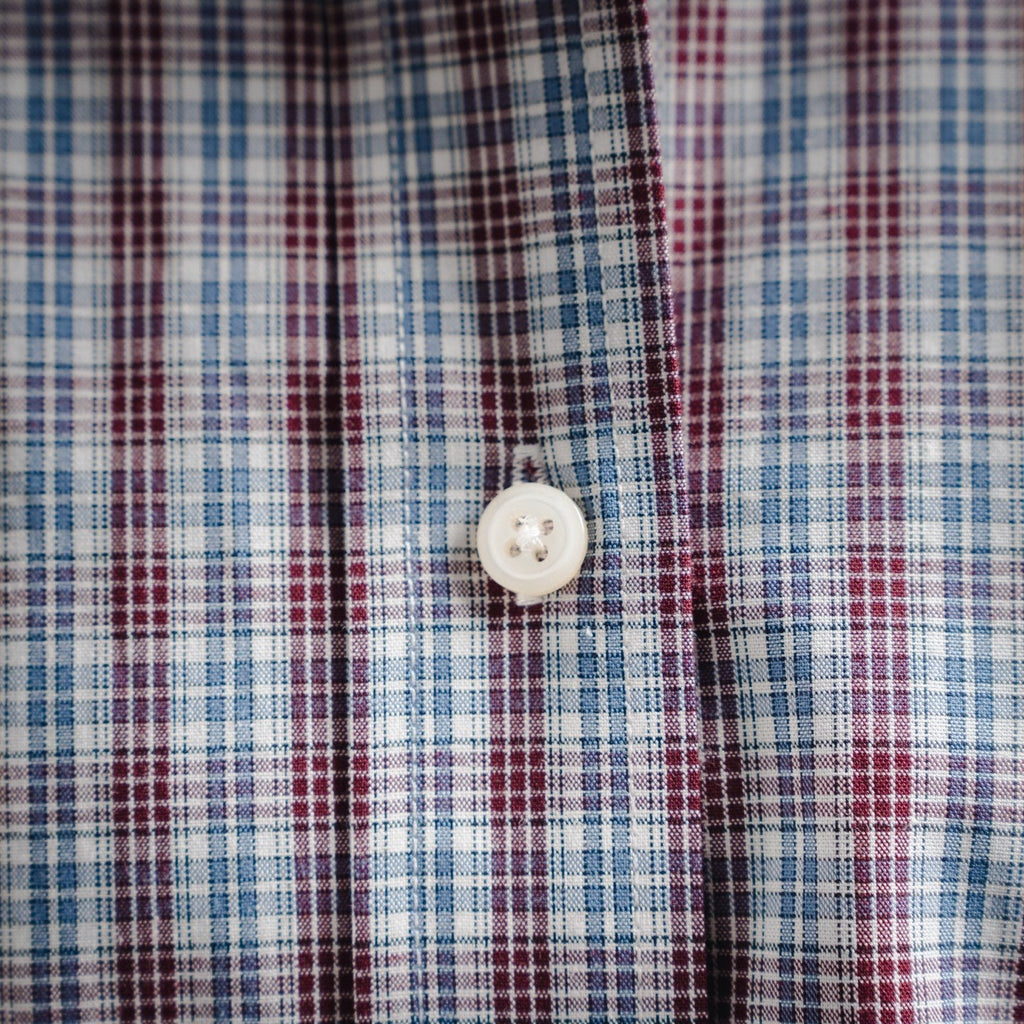 Miu 25ss plaid shirt