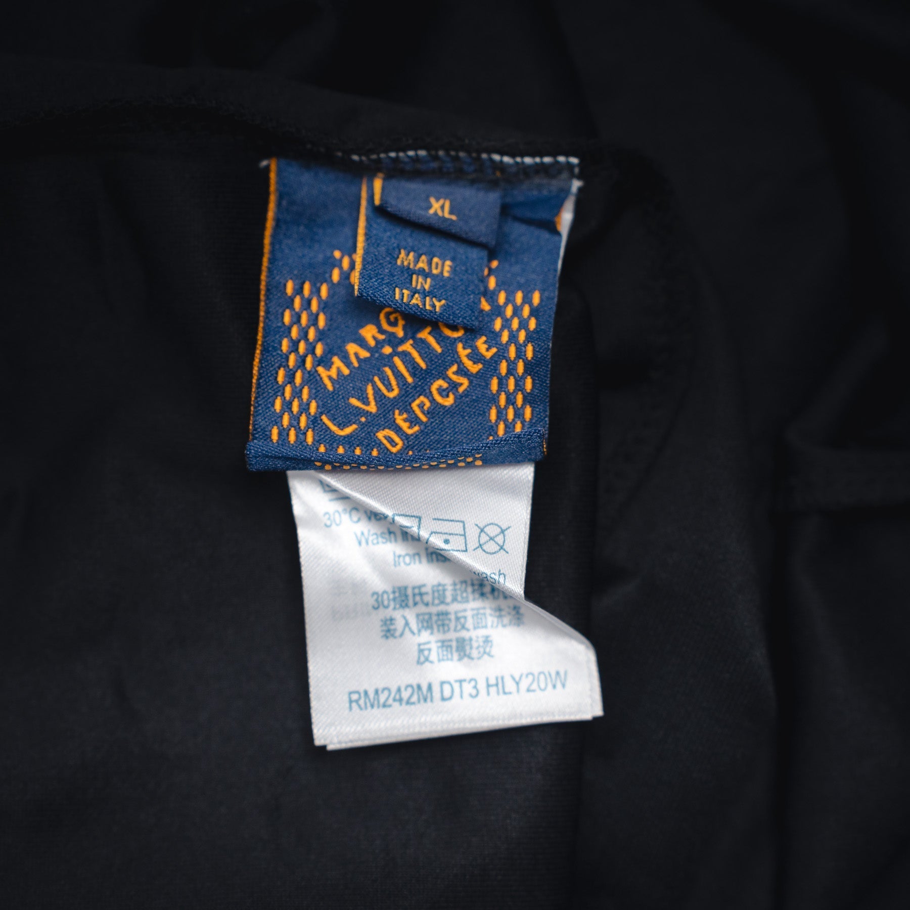 Louis 25ss embroidered t-shirt