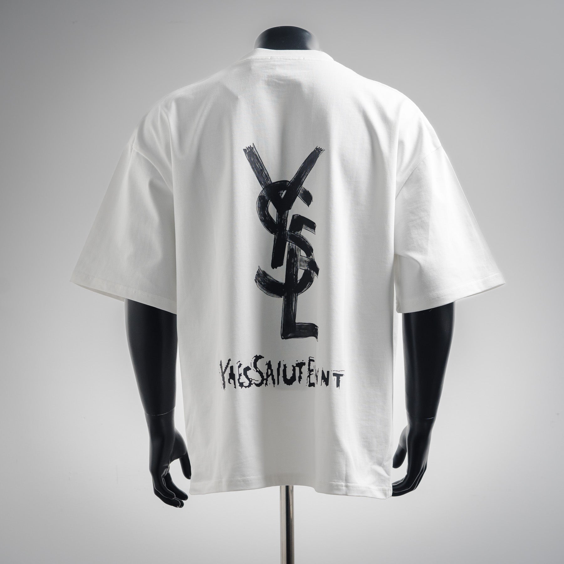 Saint lau 25ss print t-shirt