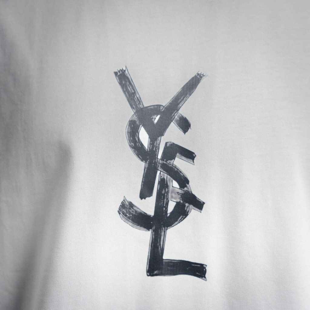 Saint lau 25ss print t-shirt
