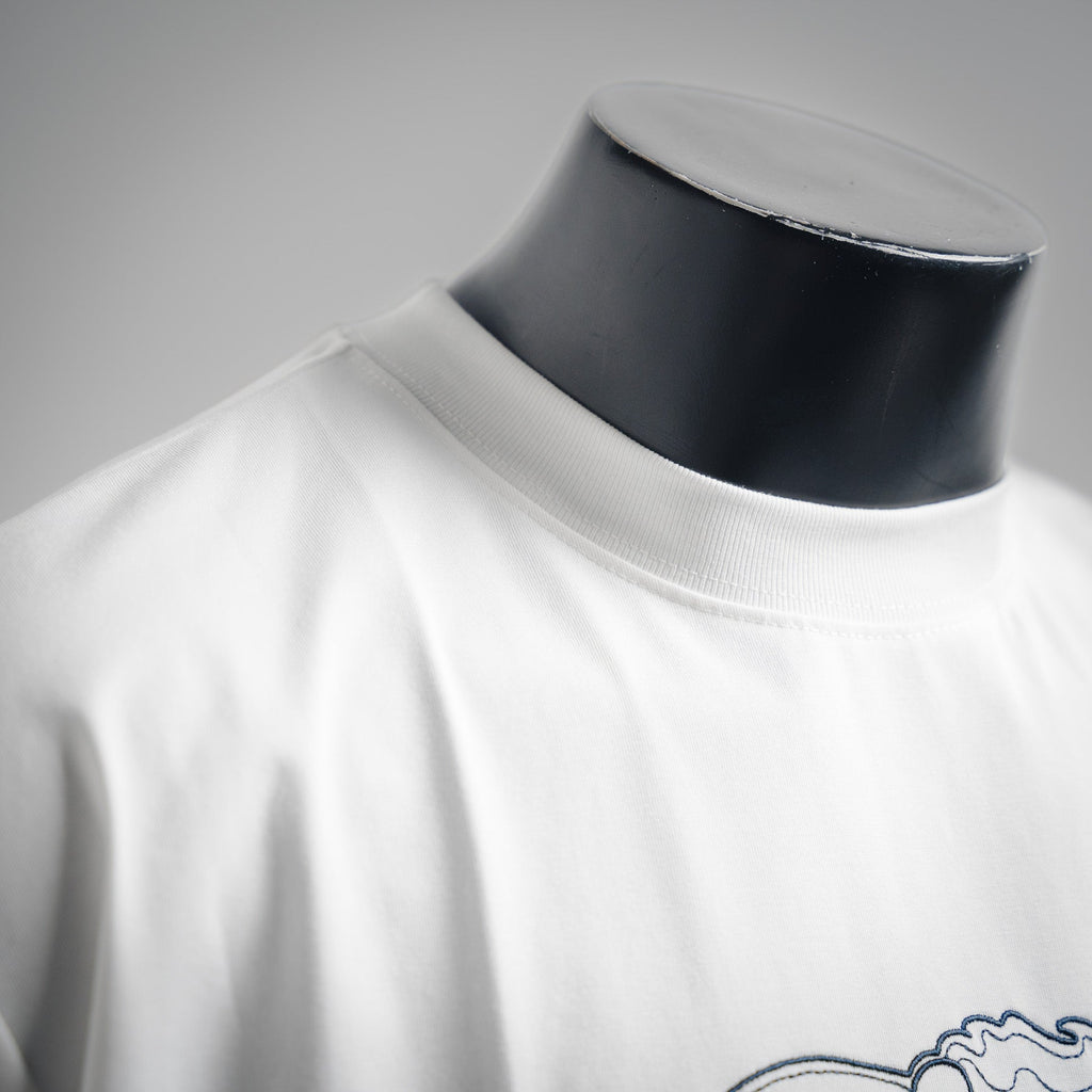 Bur 25ss embroidered t-shirt