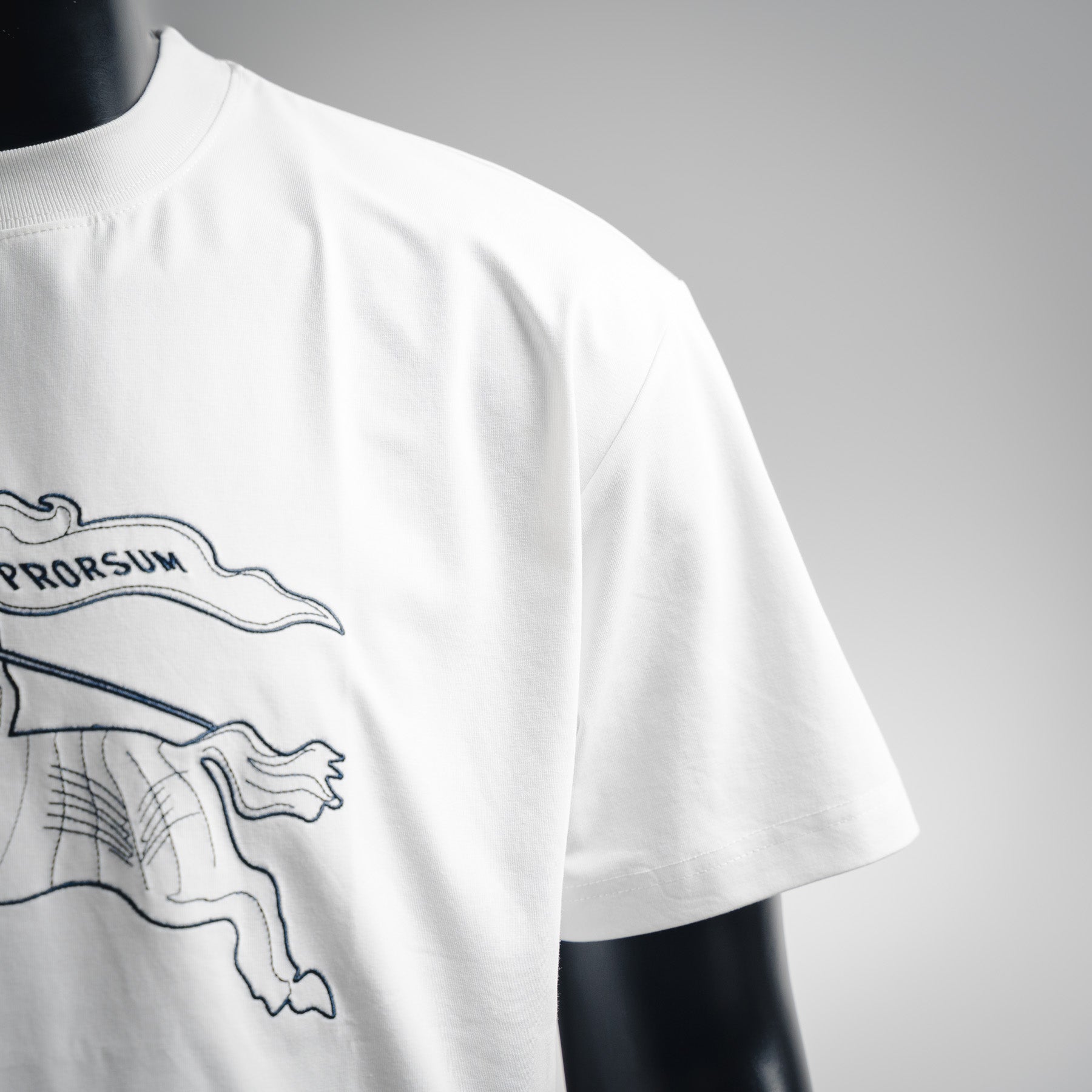 Bur 25ss embroidered t-shirt