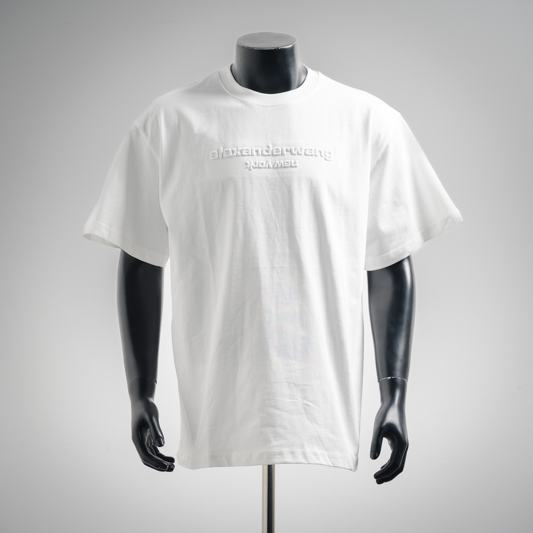 Wang 25ss embossed t-shirt