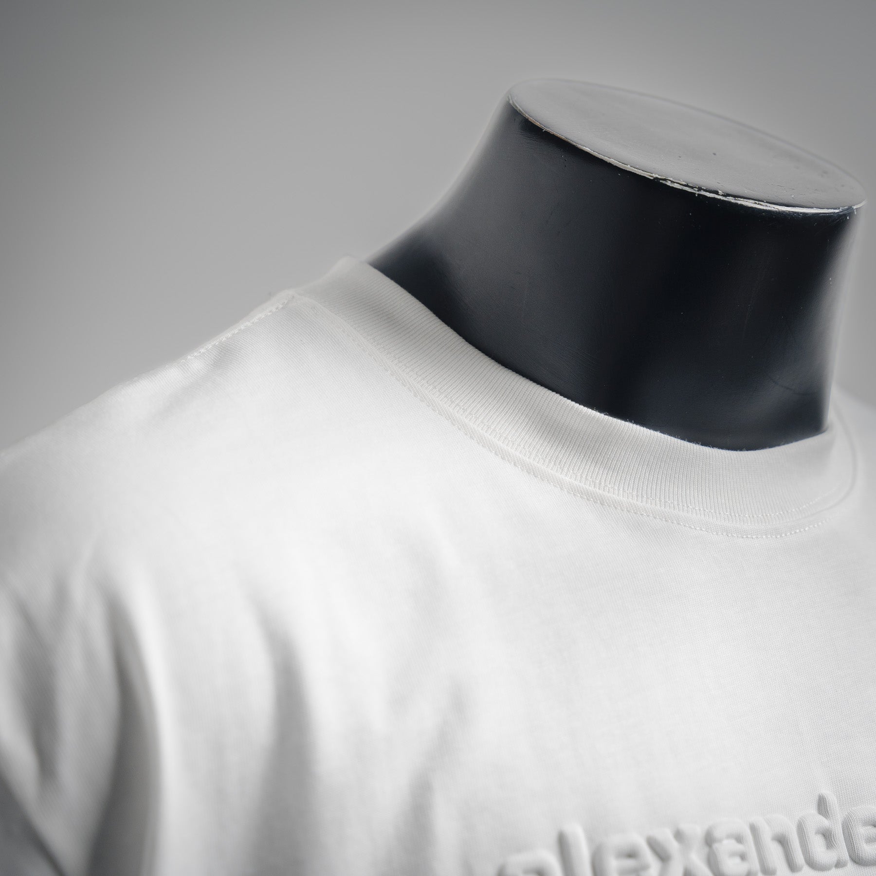 Wang 25ss embossed t-shirt