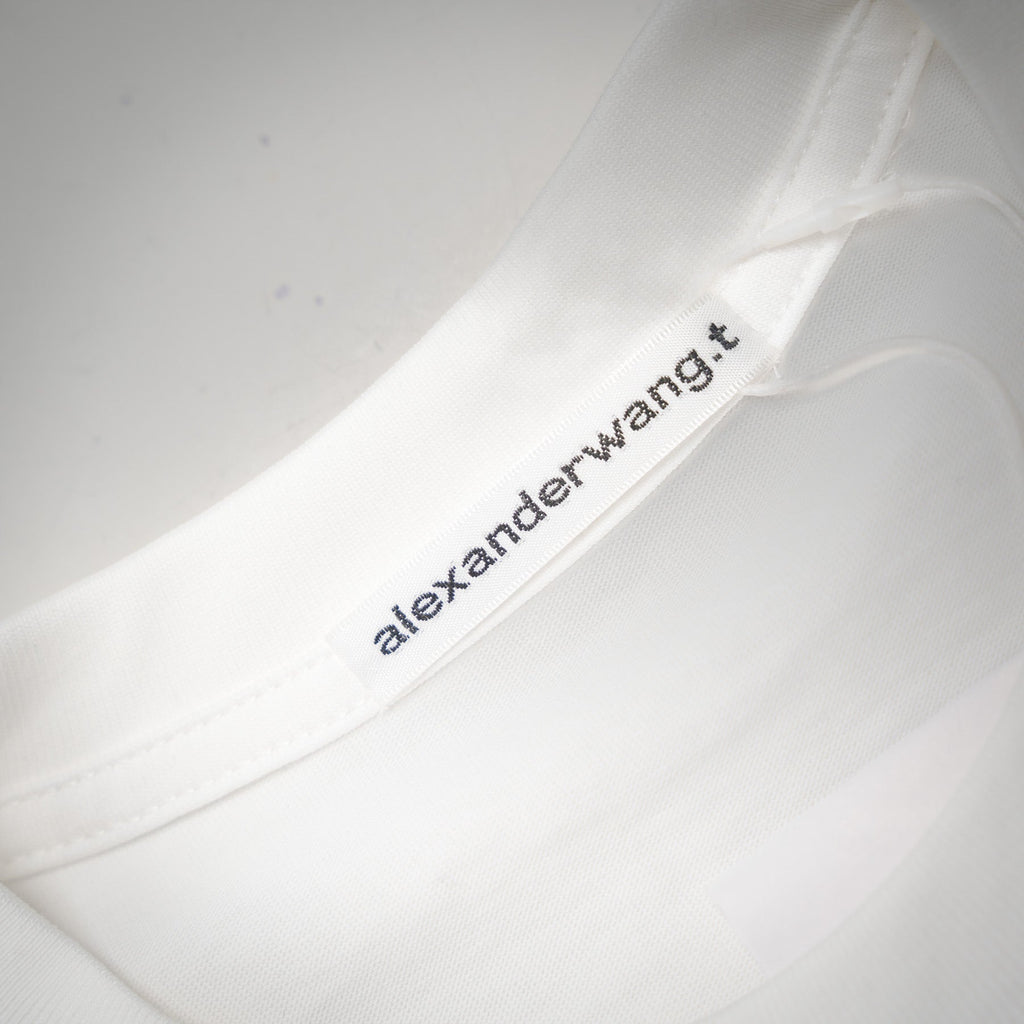 Wang 25ss embossed t-shirt