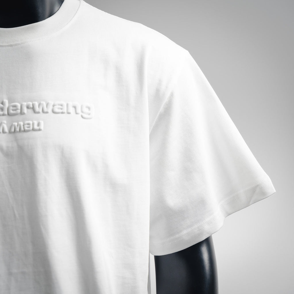 Wang 25ss embossed t-shirt