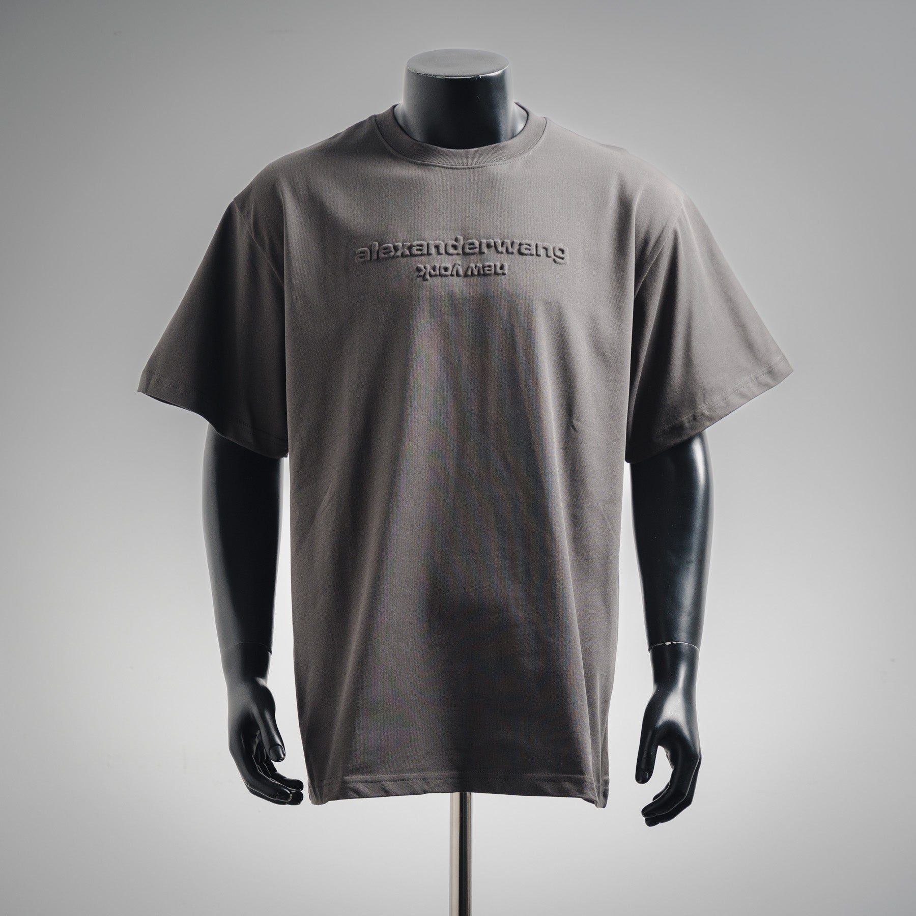 Wang 25ss embossed t-shirt