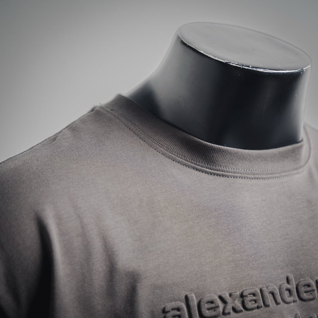 Wang 25ss embossed t-shirt