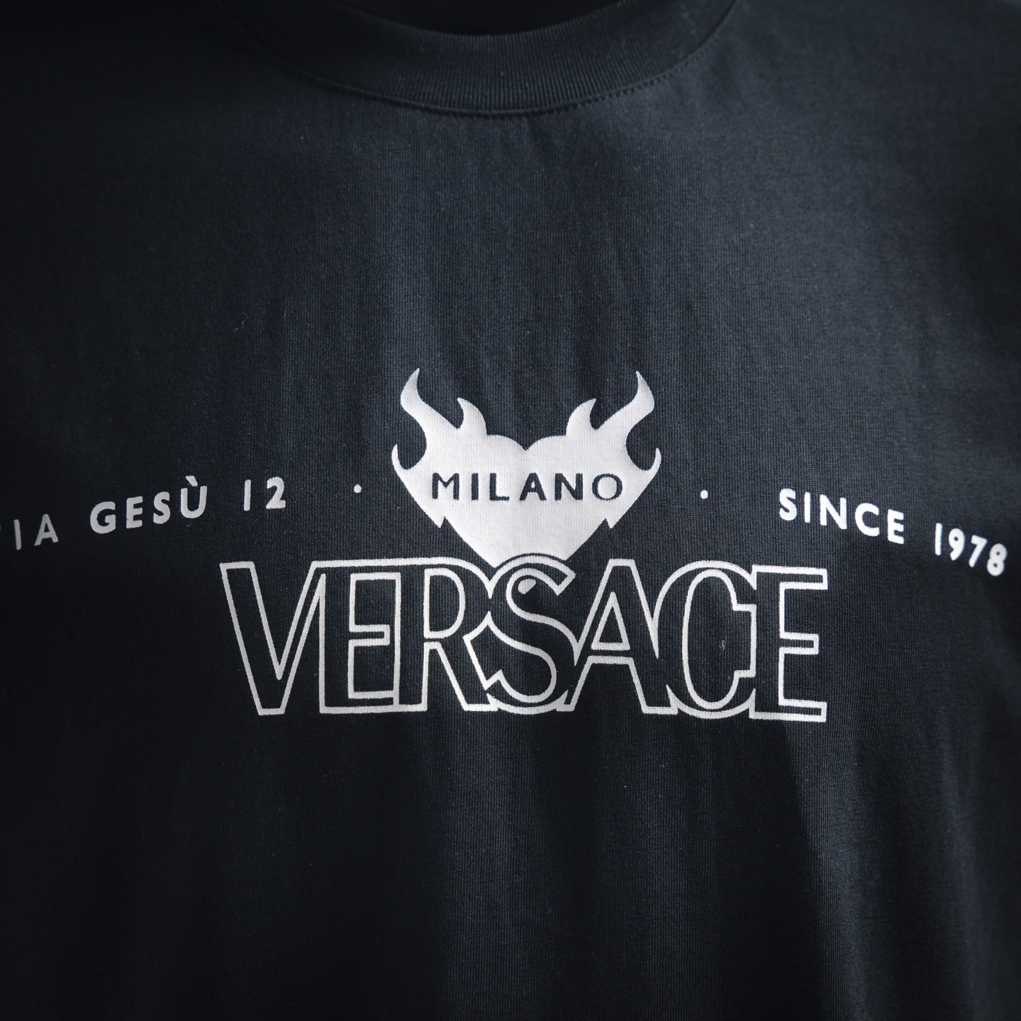 Vers 25ss print t-shirt
