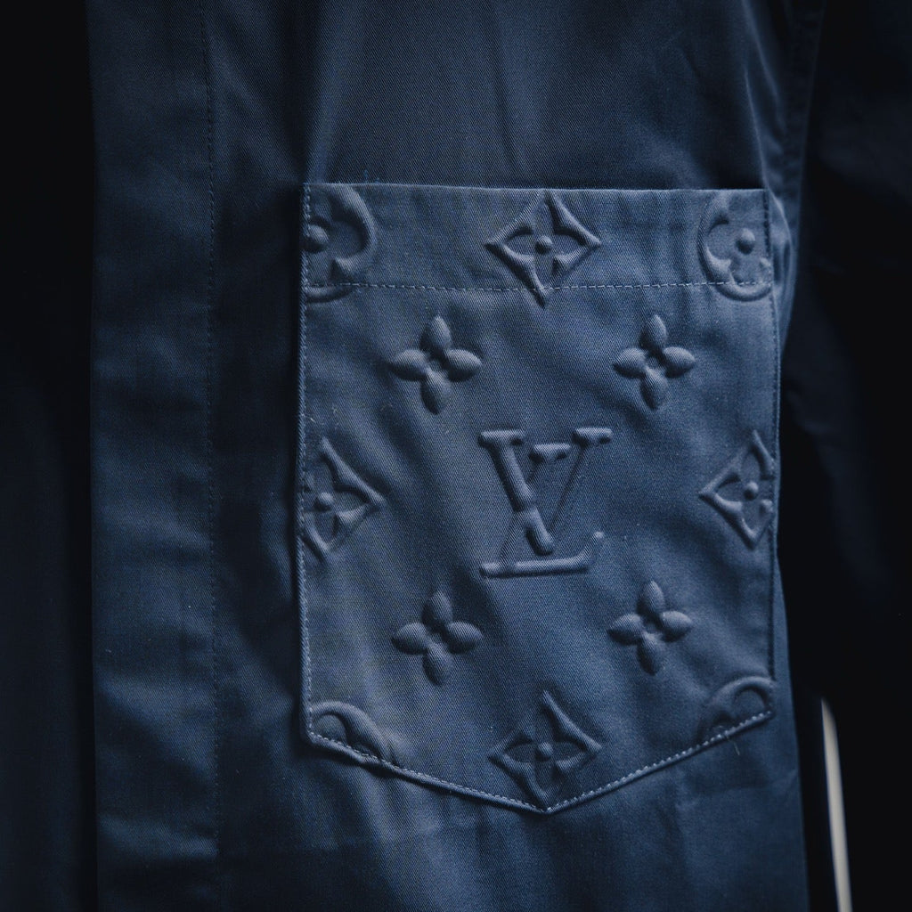 Louis 25ss embossed shirt