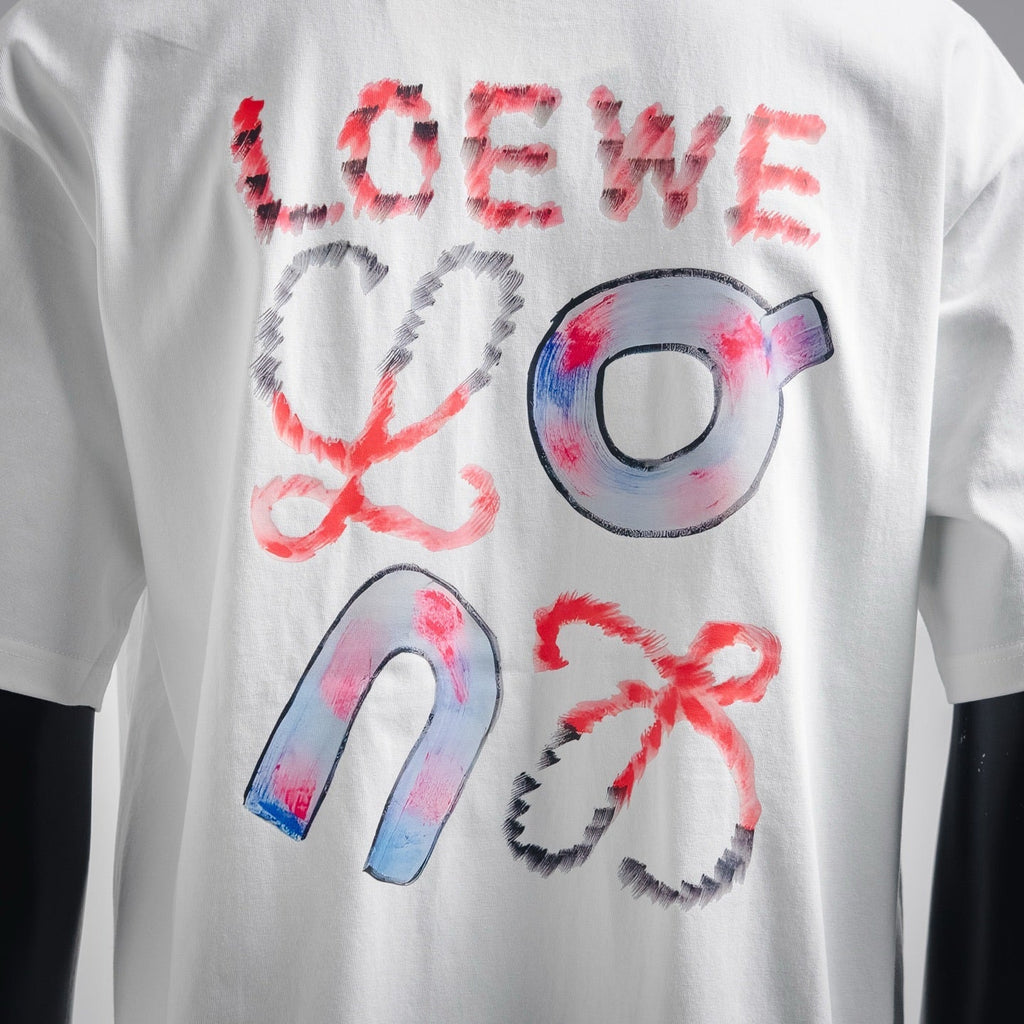 Loe 25ss print t-shirt