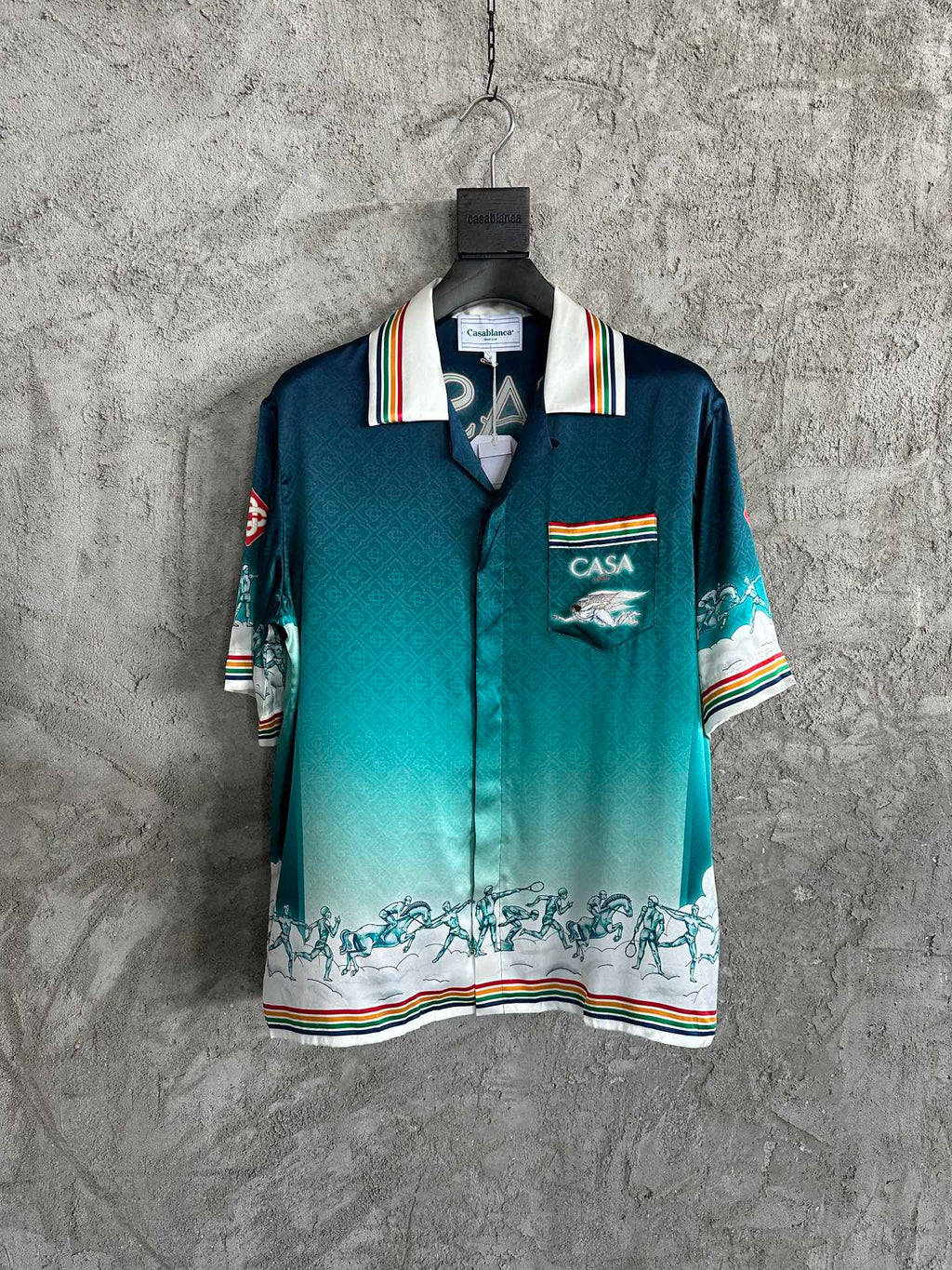 Casabla 25ss silk shirt