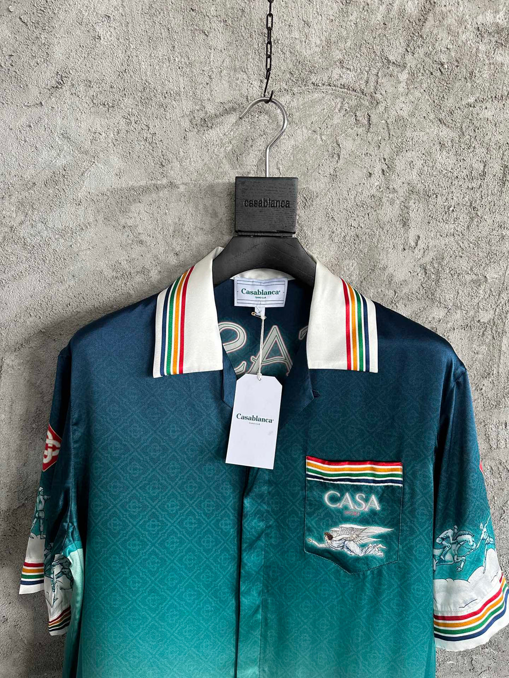 Casabla 25ss silk shirt