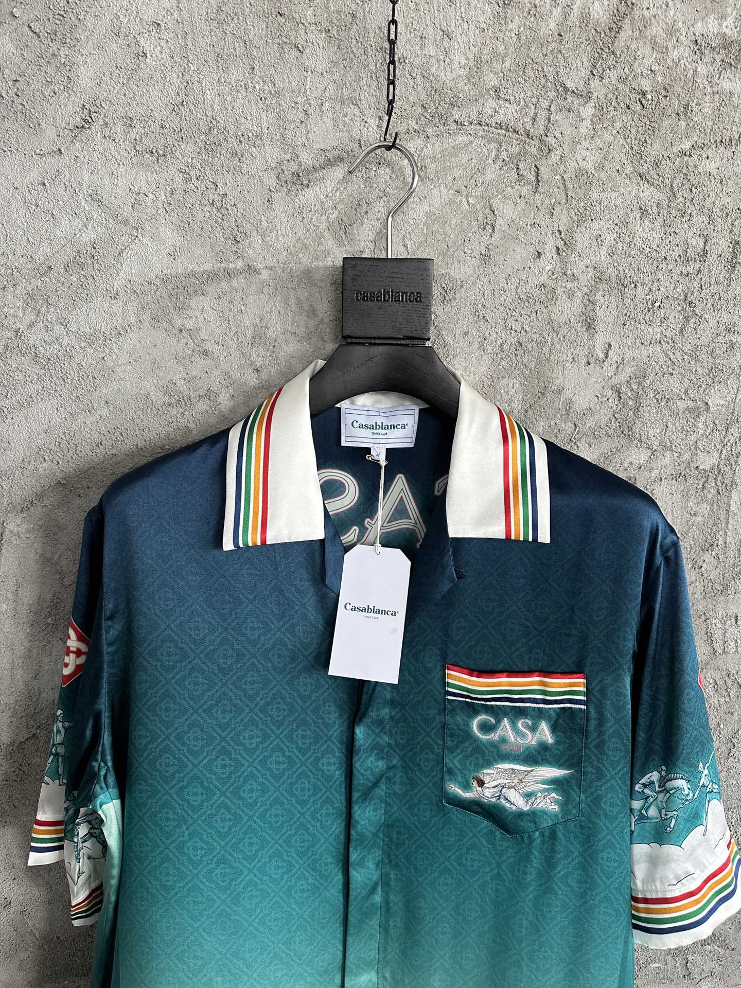 Casabla 25ss silk shirt