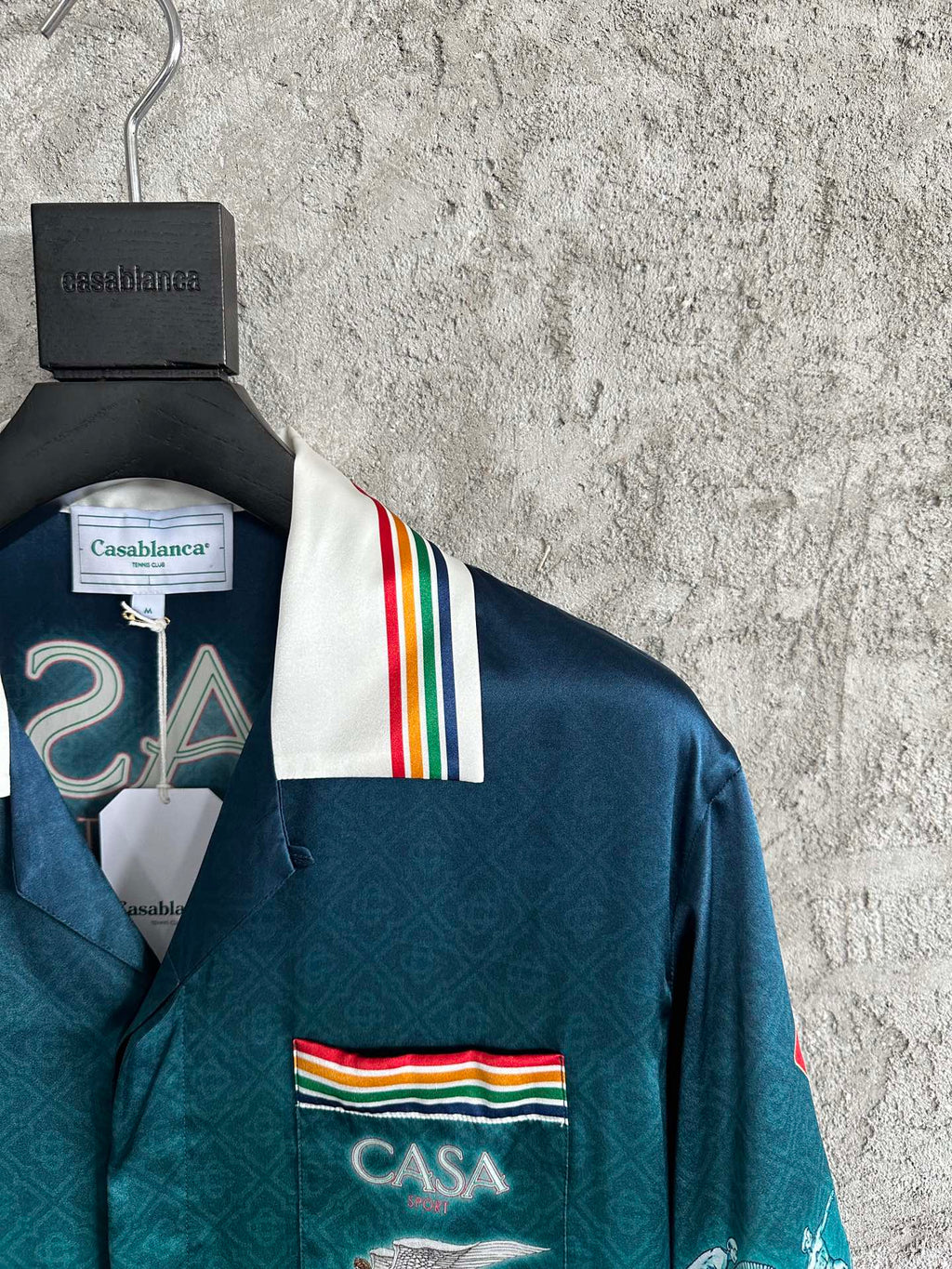 Casabla 25ss silk shirt