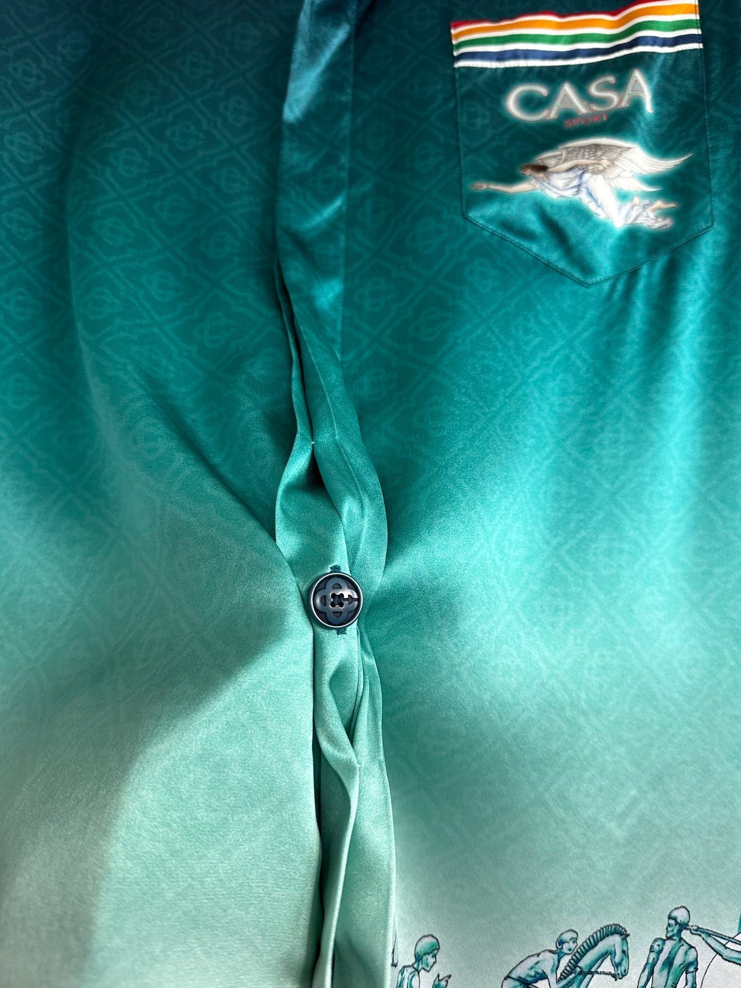 Casabla 25ss silk shirt