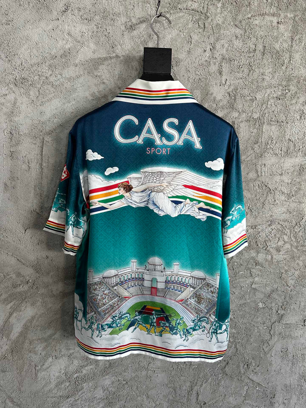 Casabla 25ss silk shirt