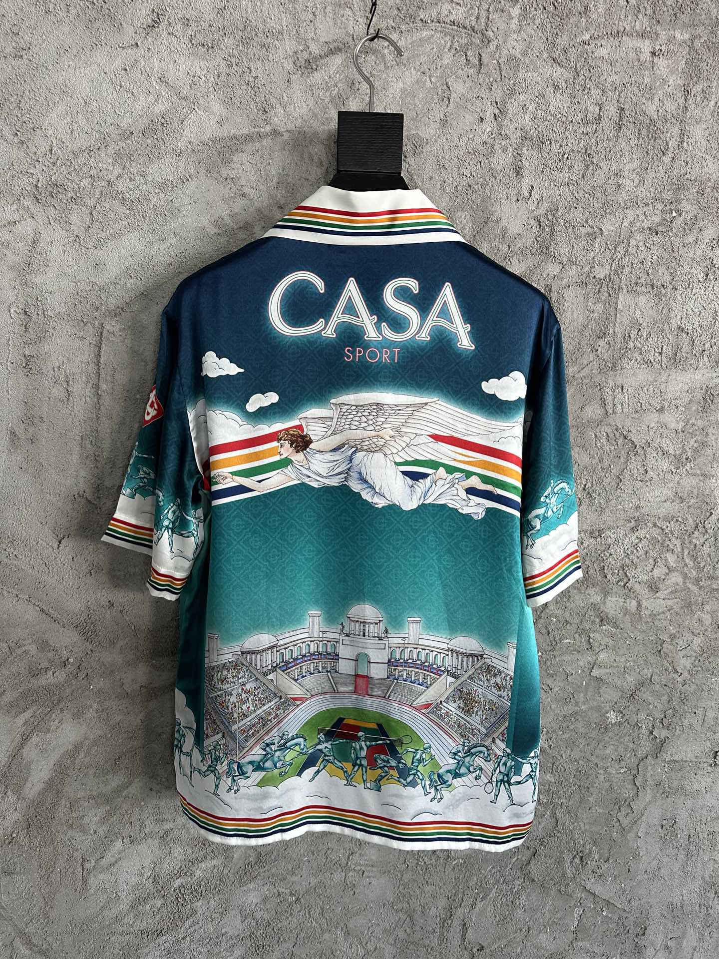 Casabla 25ss silk shirt