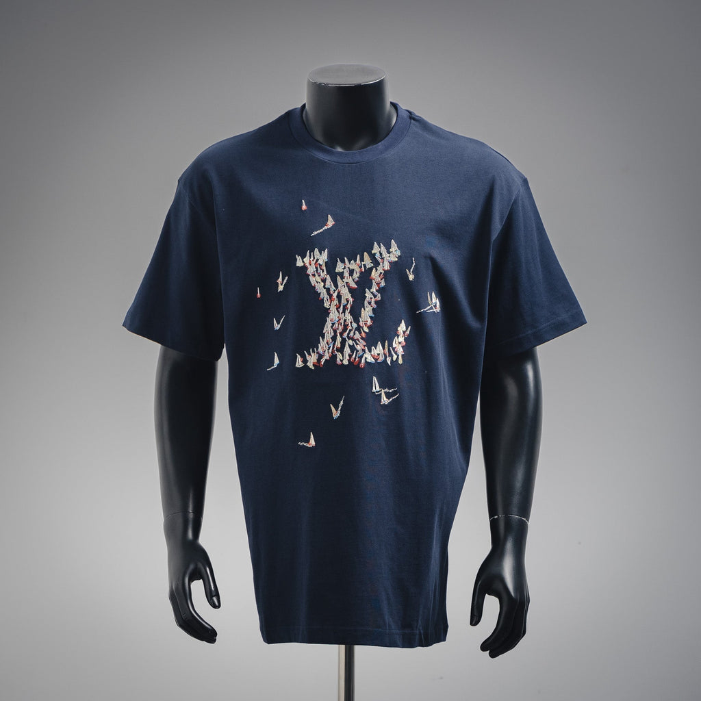 Louis 25ss embroidered t-shirt