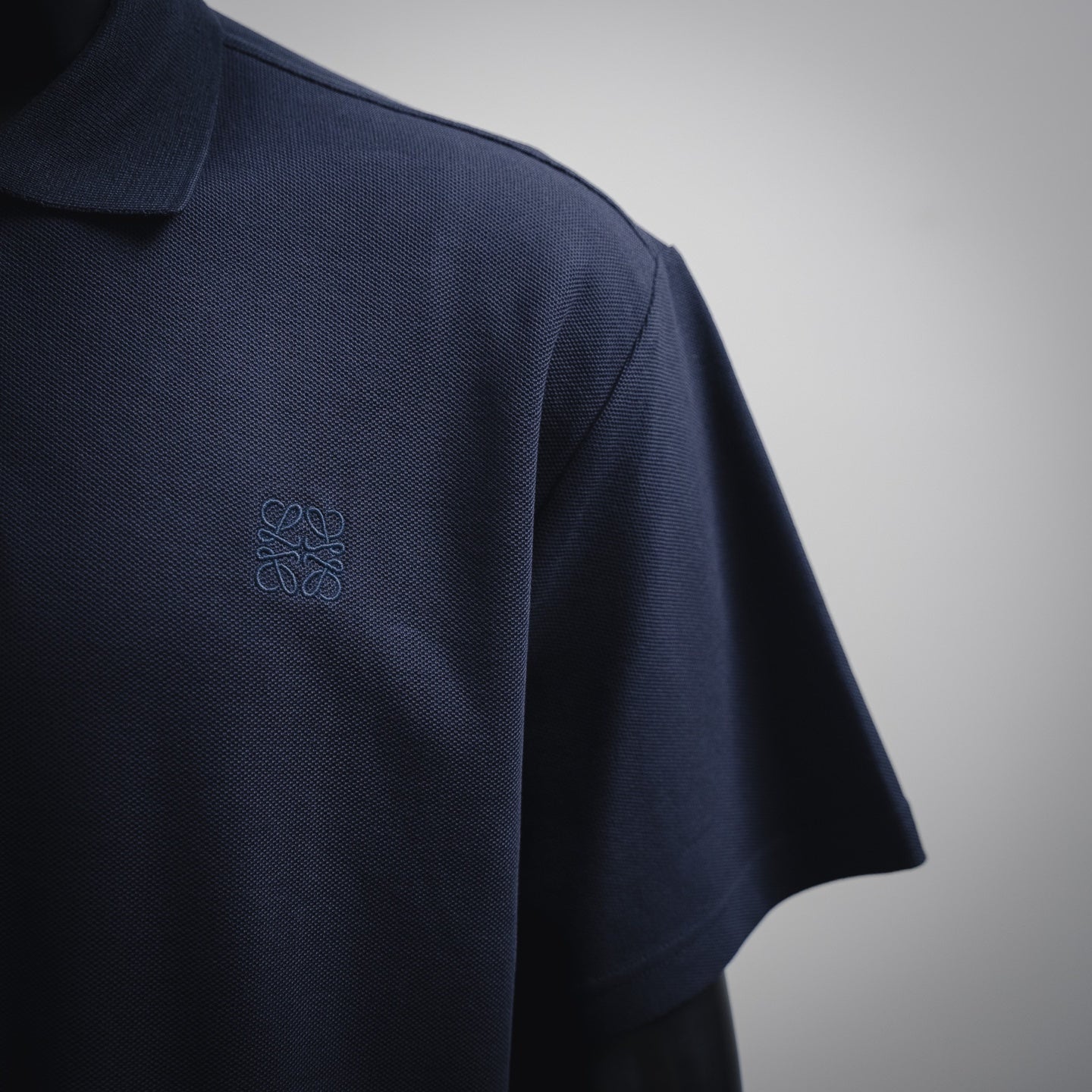 Loe 25ss embroidered polo