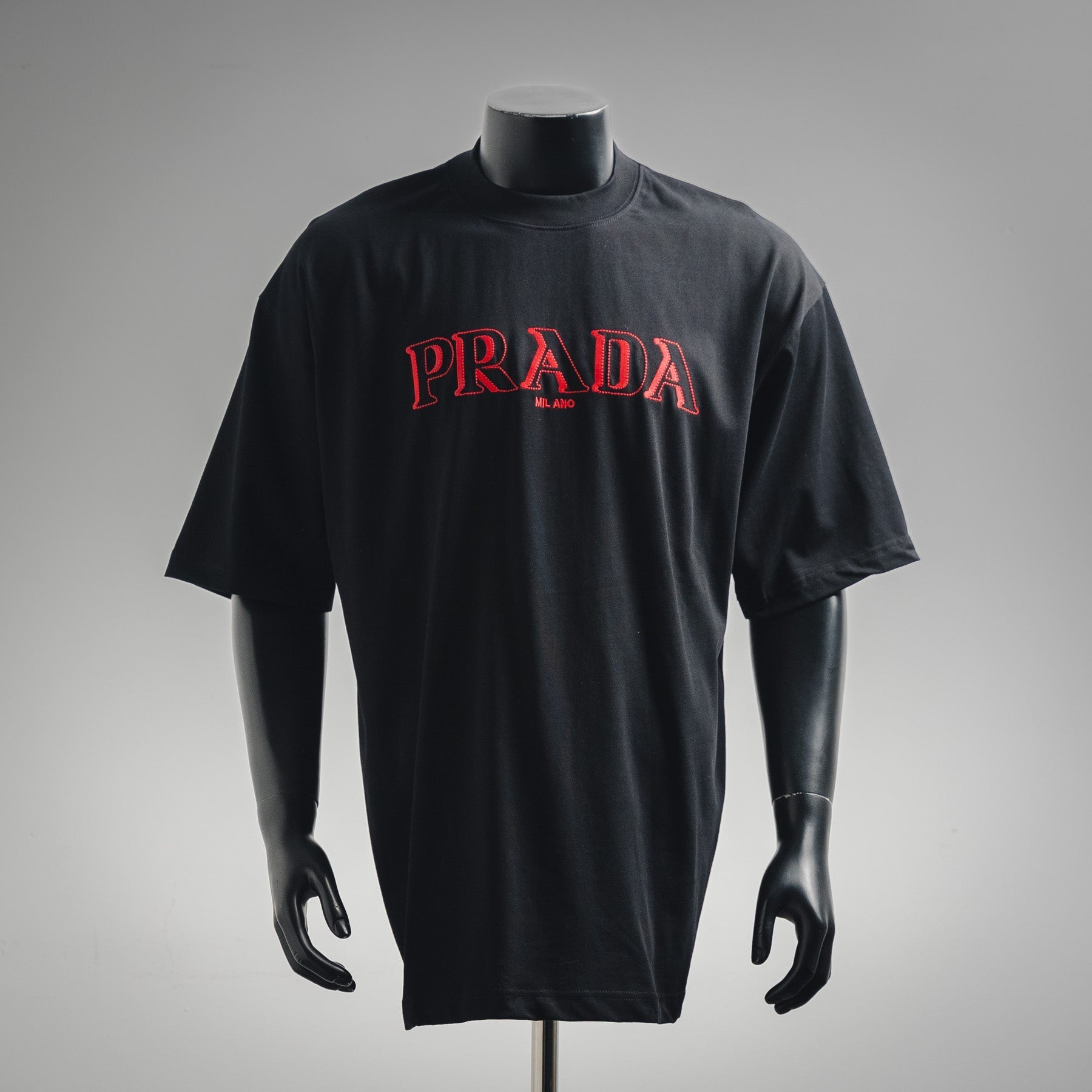 Pra 25ss embroidered t-shirt