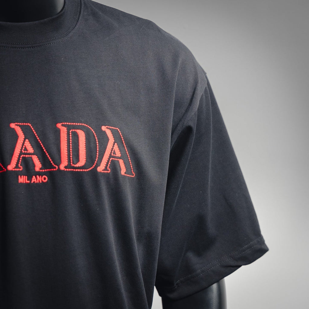 Pra 25ss embroidered t-shirt