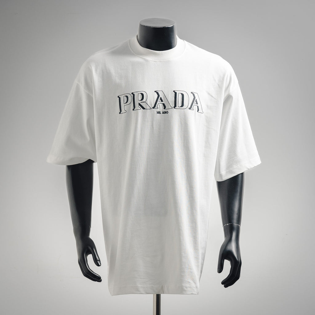 Pra 25ss embroidered t-shirt