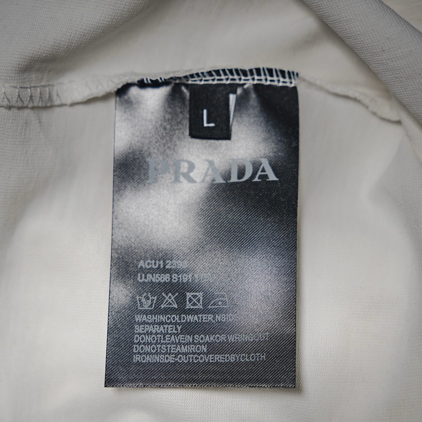 Pra 25ss embroidered t-shirt