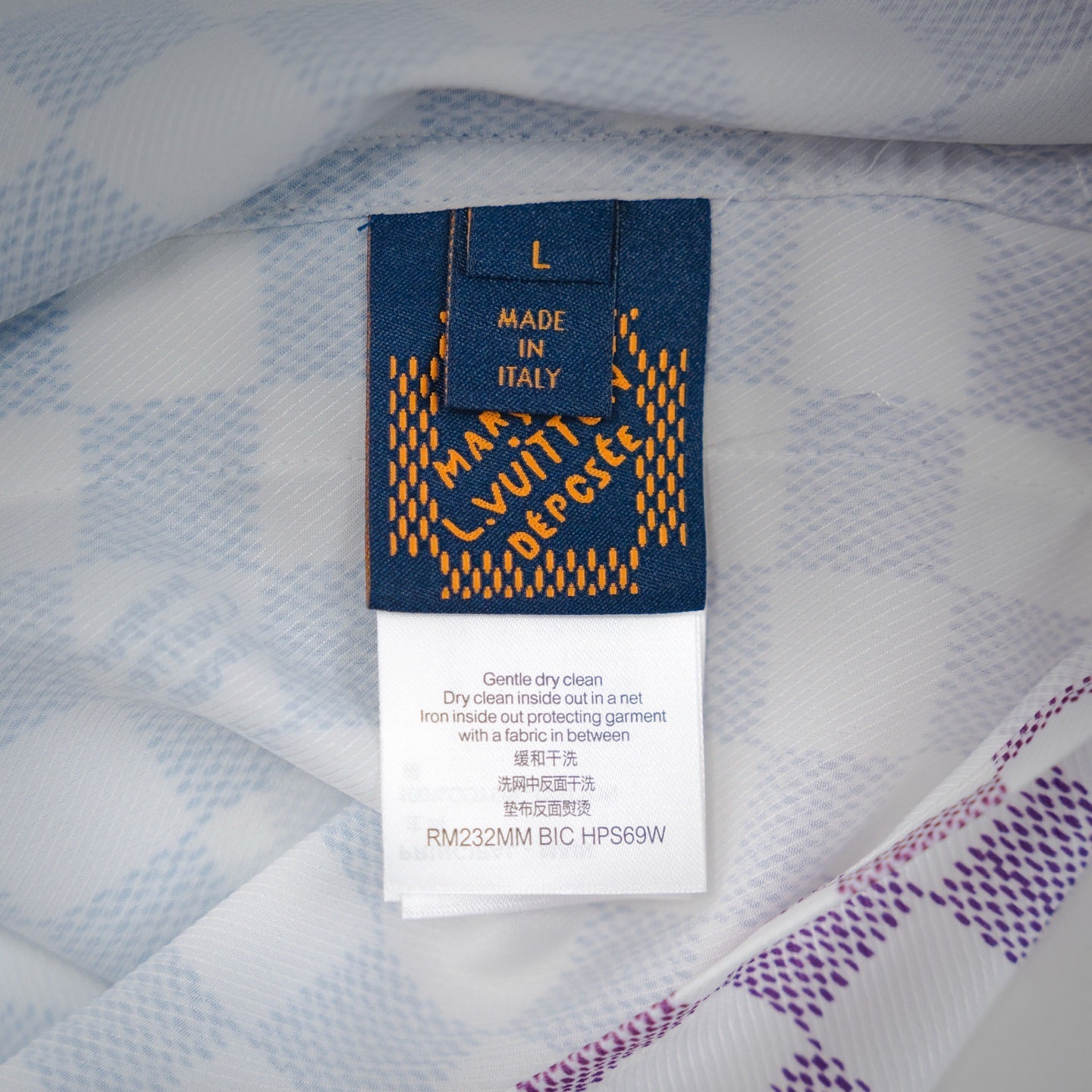 Louis 25ss printed polo