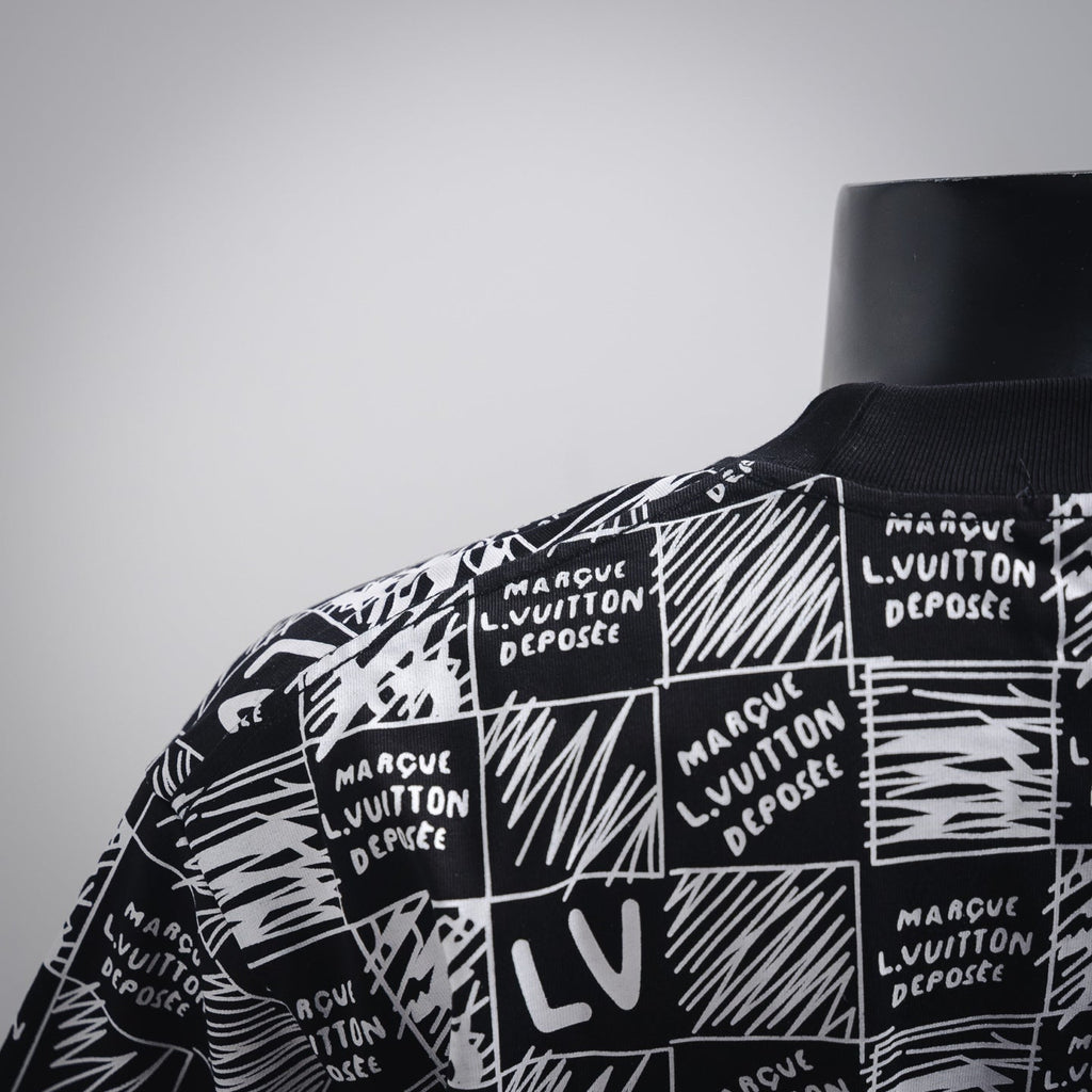 Louis 25ss printed t-shirt