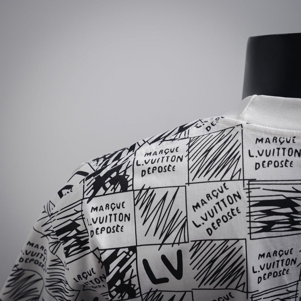 Louis 25ss printed t-shirt