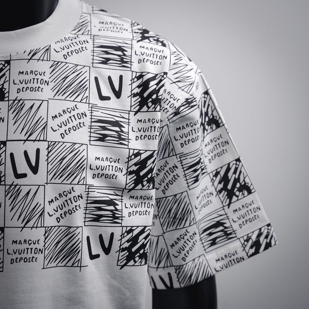 Louis 25ss printed t-shirt