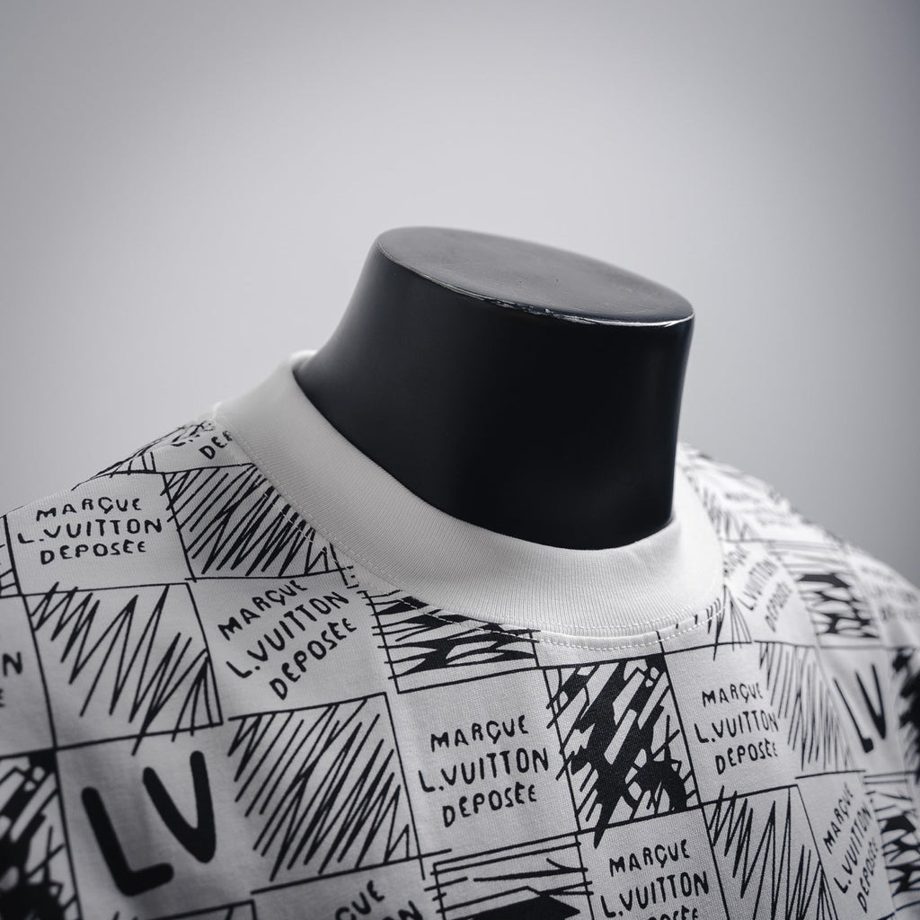 Louis 25ss printed t-shirt