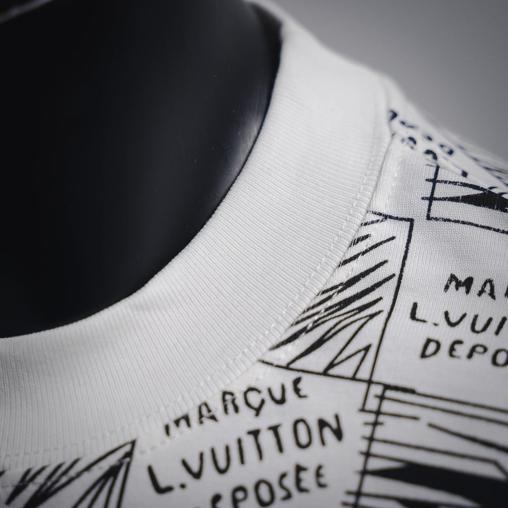 Louis 25ss printed t-shirt